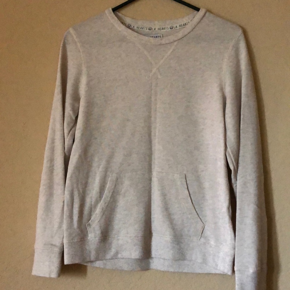 LA Hearts pullover sweatshirt